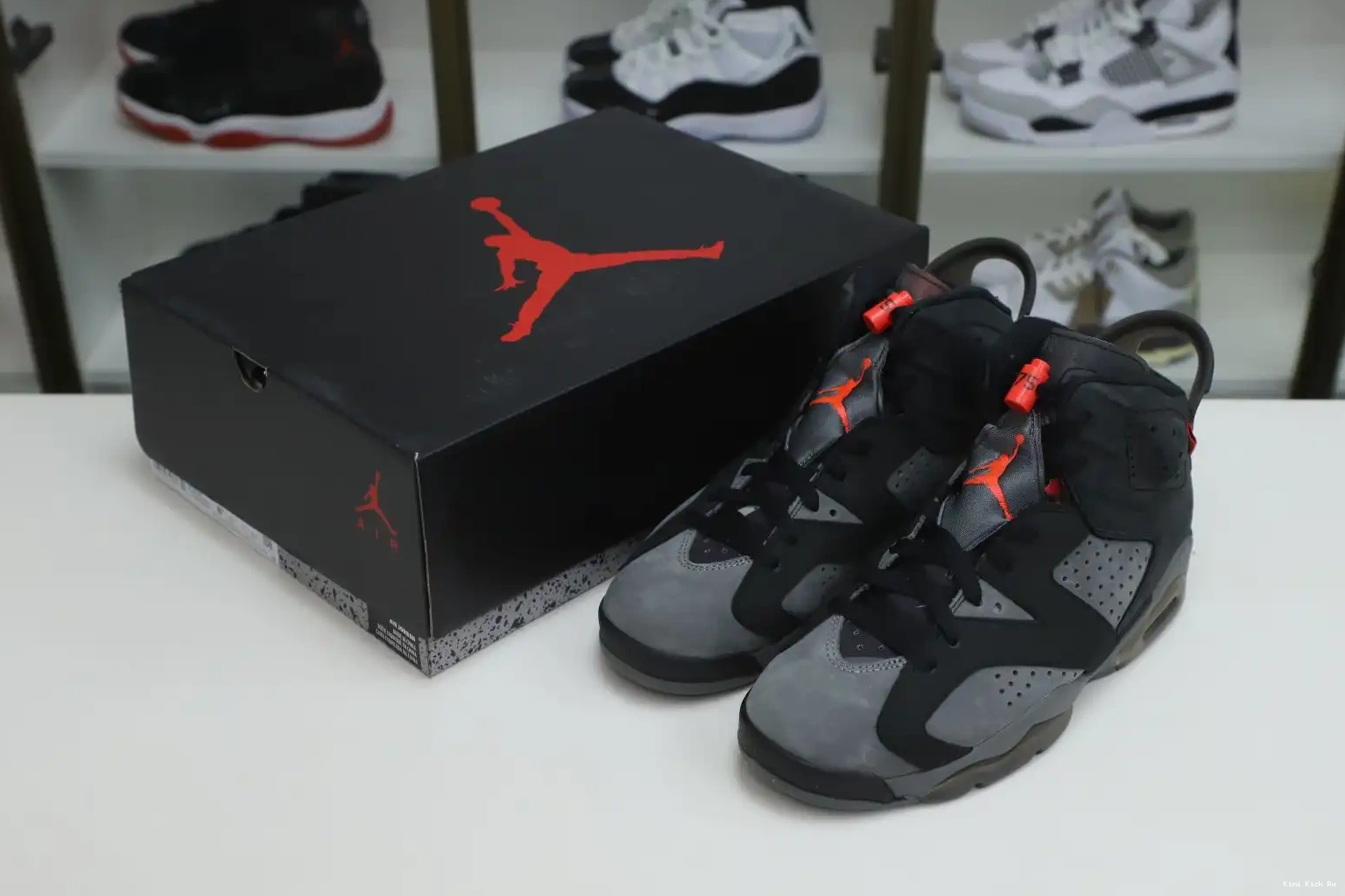 JORDAN SAINT-GERMAIN RETRO PARIS 'IRON 6 GREY' Kimikick X AIR 0706